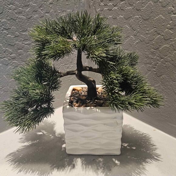 Faux Potted Bonsai Tree 10" x 12" - Picture 1 of 4
